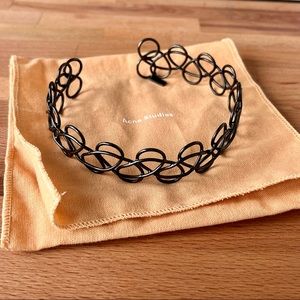 Acne Studios “Fabi” Choker (Small) with Box and Dustbag